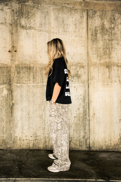 HEARTSET TEE - BLACK