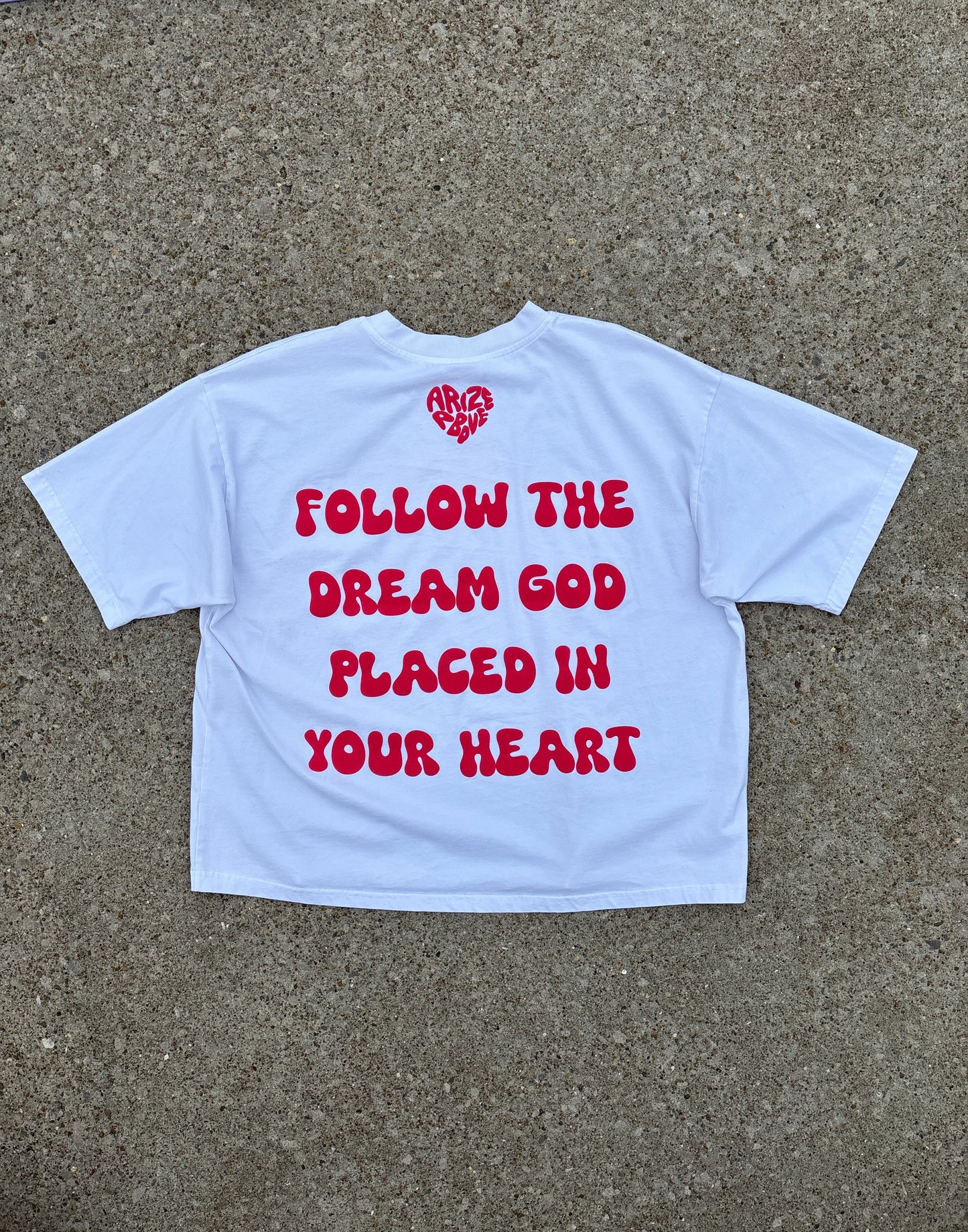 HEARTSET TEE - WHITE