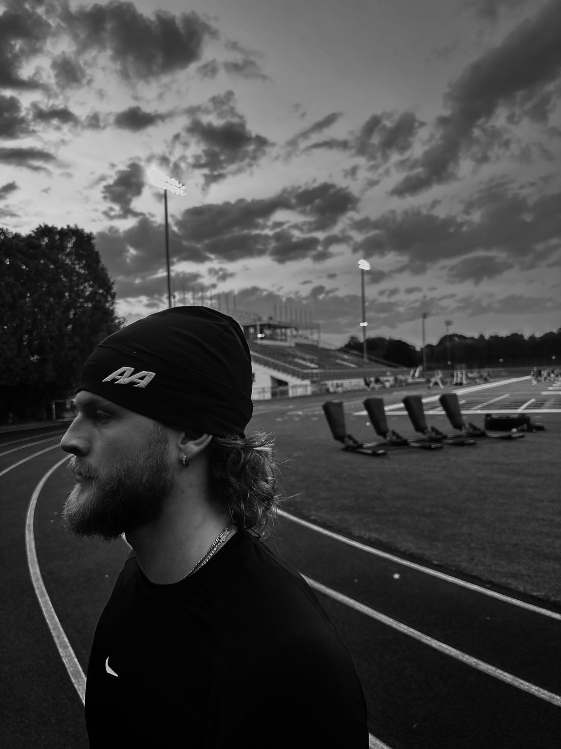 Black AA Skully